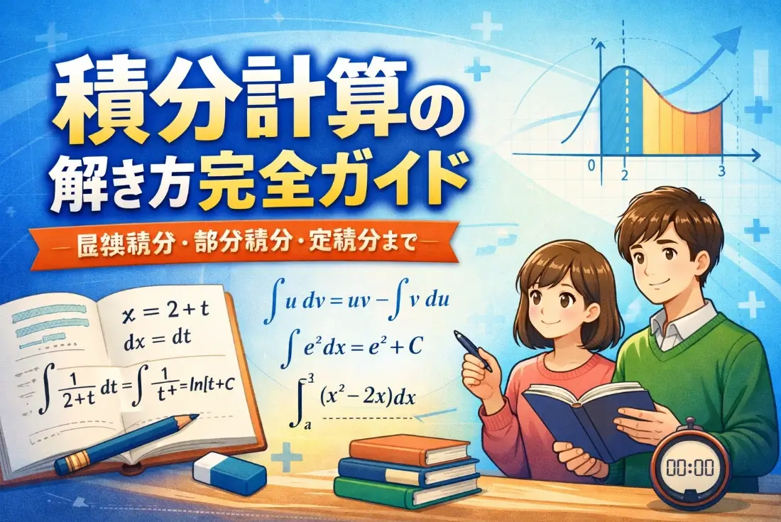 積分計算の解き方完全ガイド